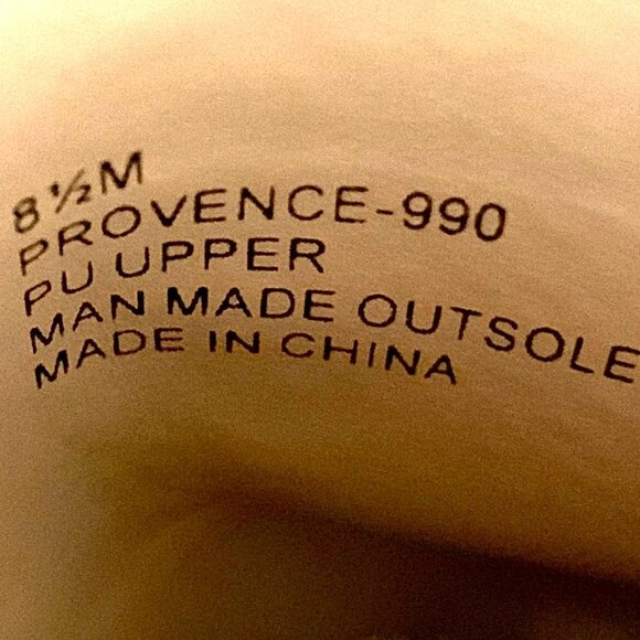 Rohb Joyce Azria Provence D’Orsay Ballet Flats Pointed Toe Size 8.5 Black - Picture 7 of 9